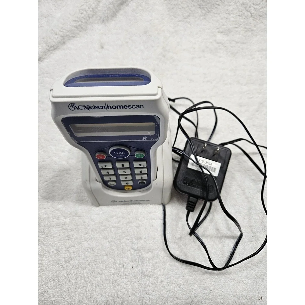A.C. Nielson Hand Held Homescan Bar Code Scanner w/ Dock Model CK2